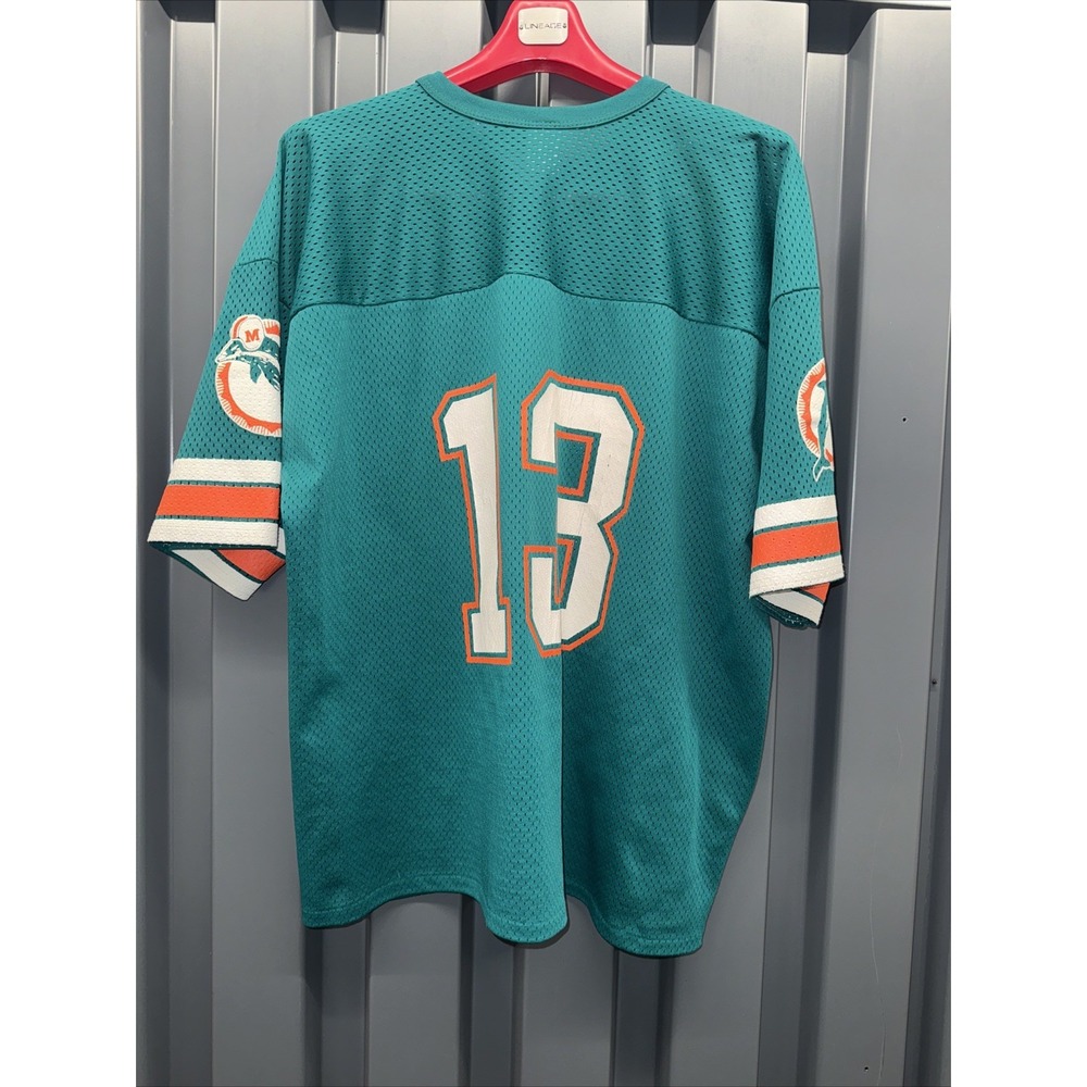 Vintage 90s NFL Dan Marino #13 Logo 7 Jersey XXL - Picture 7 of 9